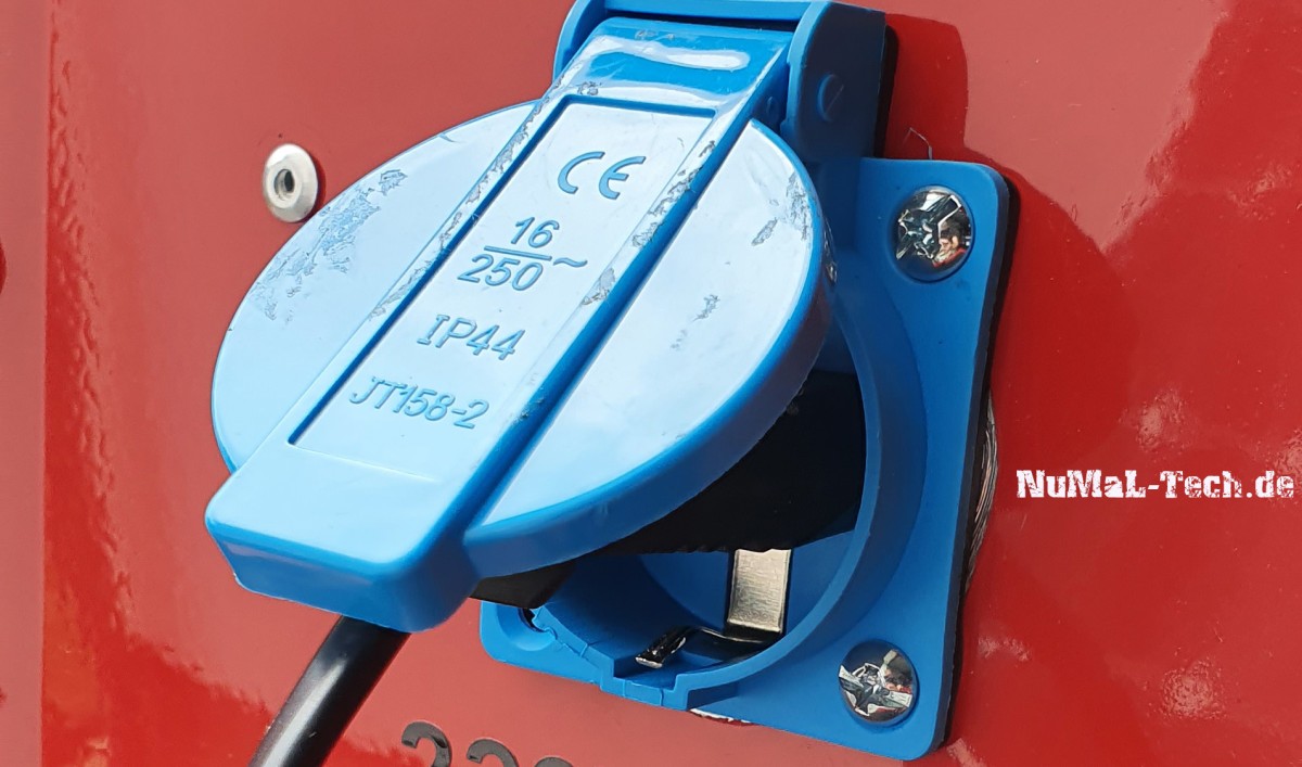 Notstromkiste mit Aussensteckdose